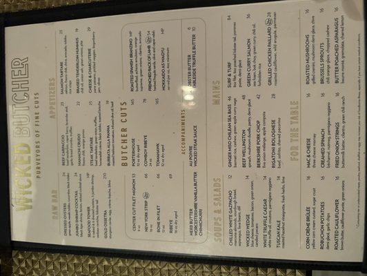 Menu photo 5 Wicked Butcher Dallas, TX