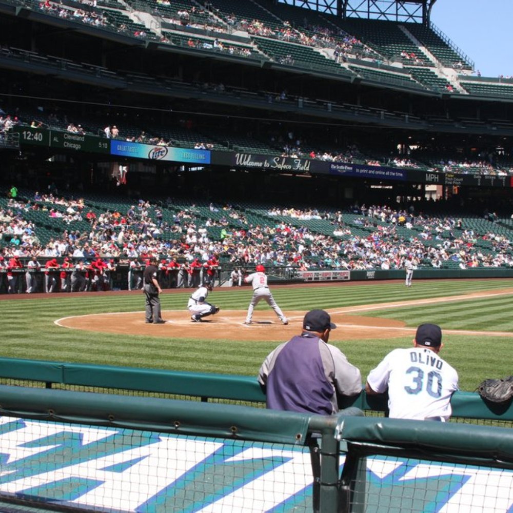 T-Mobile Park - View from my seat in Lower Box 123, Row 7 - Stadiums & Arenas Near Me - Seattle, Washington