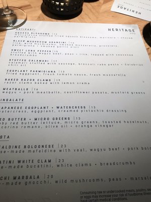 Menu photo 5 Heritage Fort Lauderdale, FL Menu photo 5 Heritage Fort Lauderdale, FL