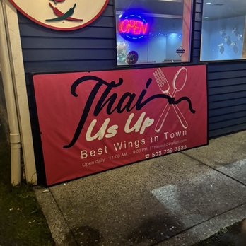 Thai us up - Signs - Thai Near Me - Seaside, Oregon Thai us up - Signs - Thai Near Me - Seaside, Oregon