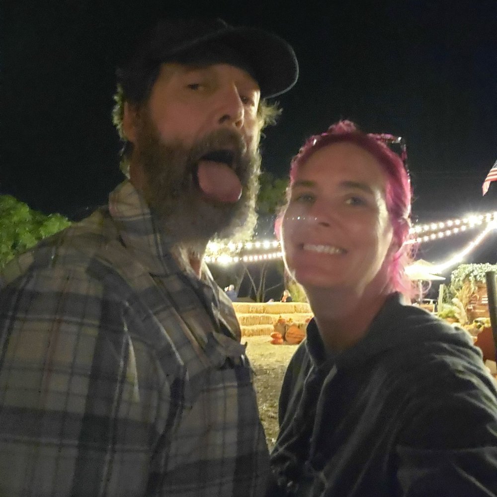 The Vineyard 1924 - Husband and I after and amazing evening and afternoon at The Vineyard! - Christmas Trees Near Me - Fallbrook, California