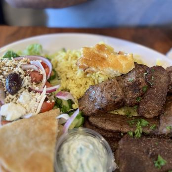 Greek House Cafe - Lamb Souvlaki Dinner - Greek Near Me - Simi Valley, California Greek House Cafe - Lamb Souvlaki Dinner - Greek Near Me - Simi Valley, California