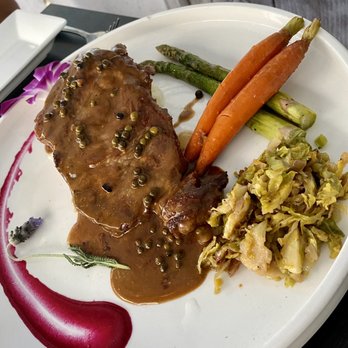 Trattoria 360 - BISTECCA AL PEPE VERDE - Italian Near Me - Campbell, California