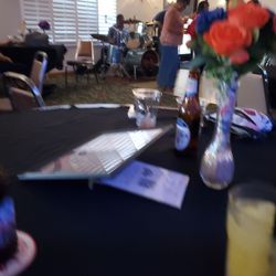 Elks Lodge - The dance floor and some of the band Eminent.