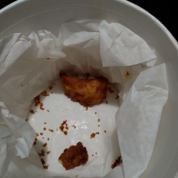 Jollibee - I ordered a six piece spicy chicken and somehow was given a chicken tender. - Chicken Shop Near Me - Rancho Cucamonga, California