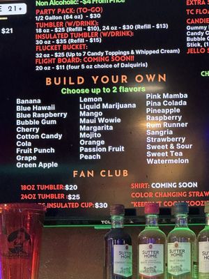 Menu photo 2 The Thirsty Chicken Leander, TX