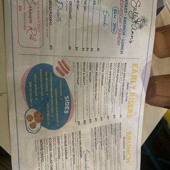 Sally Ann’s - Menu October 2024 - Cafes Near Me - Pittsburgh, Pennsylvania