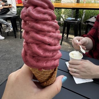 Many Bennies - Vegan base with strawberry - Ice Cream & Frozen Yogurt Near Me - Seattle, Washington