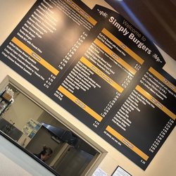 Simply Burgers - Updated menu