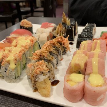 Sushi Saga - Stale and the yellow sauce that drenched every roll tasted like a banana purée. Very weird. - Japanese Near Me - Edison, New Jersey Sushi Saga - Stale and the yellow sauce that drenched every roll tasted like a banana purée. Very weird. - Japanese Near Me - Edison, New Jersey