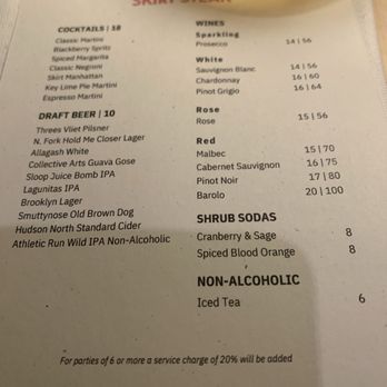 Skirt Steak - Steakhouses Near Me - New York, New York