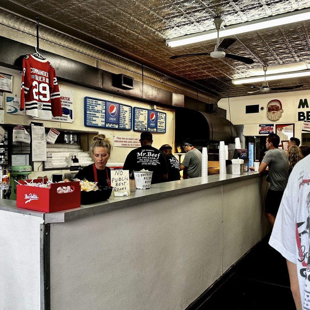 Mr. Beef - Inside counter - Fast Food Near Me - Chicago, Illinois Mr. Beef - Inside counter - Fast Food Near Me - Chicago, Illinois