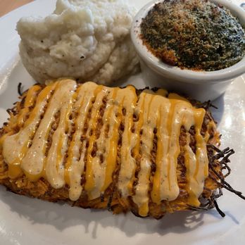 Ke'e Grill - Sweet potato crusted grouper - Seafood Near Me - Juno Beach, Florida Ke'e Grill - Sweet potato crusted grouper - Seafood Near Me - Juno Beach, Florida