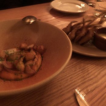 Morcilla - Pulpo a la Plancha Plate & Fried Artichokes - Spanish Near Me - Pittsburgh, Pennsylvania