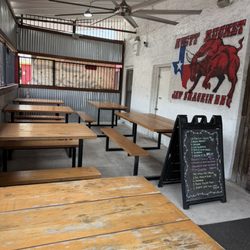 Outside seating area