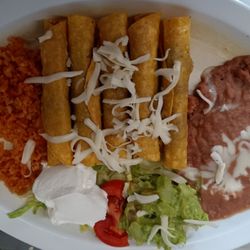 Ensenada Restaurant - Beef Flautas