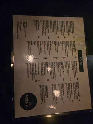 Menu photo 2 Asiento San Francisco, CA Menu photo 2 Asiento San Francisco, CA