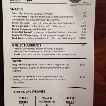 Fireside Tavern - Happy hour menu - Bars Near Me - Costa Mesa, California