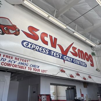 SCV Smog - Company logo - Smog Check Stations Near Me - Valencia, California