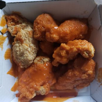 Buffalo Wild Wings - My sparsely coated medium wings. - Sports Bars Near Me - Elkhart, Indiana