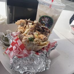The San Marcos Burrito. The San Marcos Burrito.
