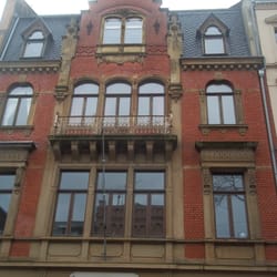 Häuserfassaden in Mülheim