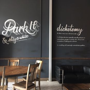 Dichotomy Coffee & Spirits - Entry. Explains the name great! - Coffee & Tea Near Me - Waco, Texas Dichotomy Coffee & Spirits - Entry. Explains the name great! - Coffee & Tea Near Me - Waco, Texas