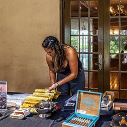 B & B Tobacconists - Jaxx, our Altadis rep at the Grove Park Inn September 28th