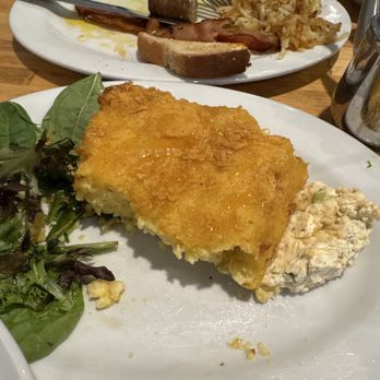Cafe Fleur De Lis - Fried grit cake! Incredibly delicious - Coffee & Tea Near Me - New Orleans, Louisiana