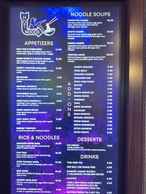 Menu photo 5 Hot Noods Las Vegas, NV