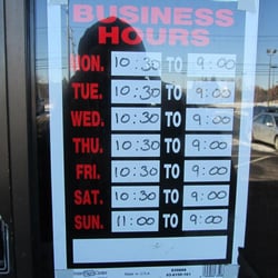 Hours of Operation