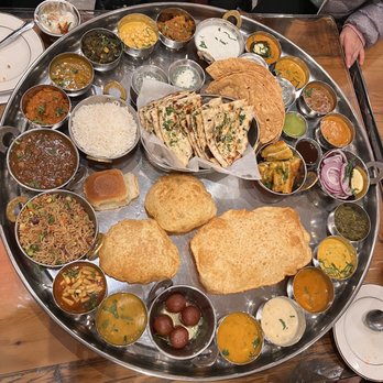 Kesar’s-An Indian Thali - Maharaja Thali - 75 Items - Indian Near Me - East Windsor, New Jersey Kesar’s-An Indian Thali - Maharaja Thali - 75 Items - Indian Near Me - East Windsor, New Jersey