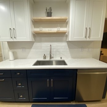 AB Construction - Floating shelves + cabinet pulls - Handyman Near Me - Los Angeles, California