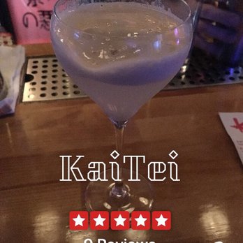 Kaitei - A mezcal cocktail with a delicious foam on the top. - Speakeasies Near Me - Omaha, Nebraska