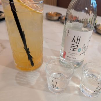 Woodam - Tangerine Fizz / Soju - Korean Near Me - Flushing, New York Woodam - Tangerine Fizz / Soju - Korean Near Me - Flushing, New York
