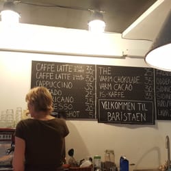 Lokalkompagniet - Kaffe menu