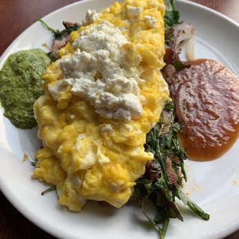 Rooster - Downtown - Bacon Scramble - Creperies Near Me - St. Louis, Missouri Rooster - Downtown - Bacon Scramble - Creperies Near Me - St. Louis, Missouri