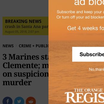 The Orange County Register - Print Media Near Me - Irvine, California The Orange County Register - Print Media Near Me - Irvine, California