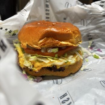 Hausmash - Classic Cheese Burger Single - Burgers Near Me - Wellington, Florida