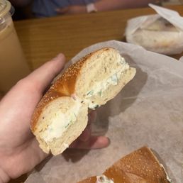 Plain bagel