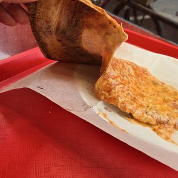 Famous Pops Pizzas - Tried to pick it up and it was so gloopy it just ripped apart. Soupy mess. - Pizza Near Me - New York, New York Famous Pops Pizzas - Tried to pick it up and it was so gloopy it just ripped apart. Soupy mess. - Pizza Near Me - New York, New York