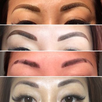 Beautique Seoul - Eyebrows right after they were tattooed and a few days after (healing process) the first time. - Nail Salons Near Me - North York, Ontario Beautique Seoul - Eyebrows right after they were tattooed and a few days after (healing process) the first time. - Nail Salons Near Me - North York, Ontario