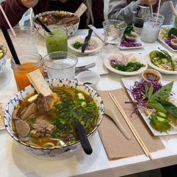Sip Pho - bun bo hue, matcha milk tea, thai tea, and viet coffee - Vietnamese Near Me - Austin, Texas