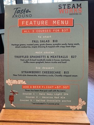 Menu photo 3 Steamworks North Vancouver, BC Menu photo 3 Steamworks North Vancouver, BC