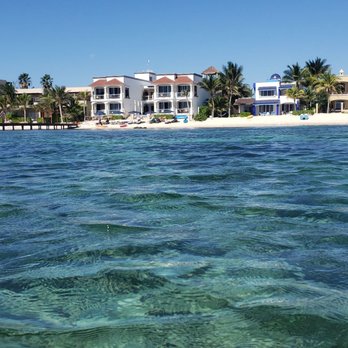 Cielo Maya - Pic of the hotel while snorkeling. Water was still only about 4 1/2 feet deep. - Hotels Near Me - Tulum, ROO