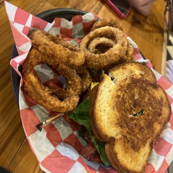 Blind Pig Tavern - The double D burger on sour dough. - American Near Me - Athens, Georgia