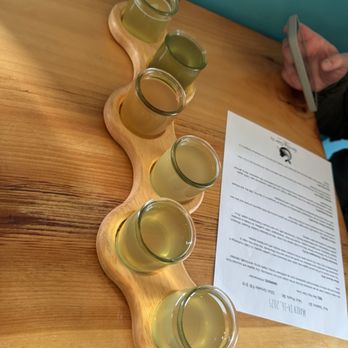 Seahag Cider - Cider flight to taste the rainbow - Cideries Near Me - Rockport, Maine Seahag Cider - Cider flight to taste the rainbow - Cideries Near Me - Rockport, Maine