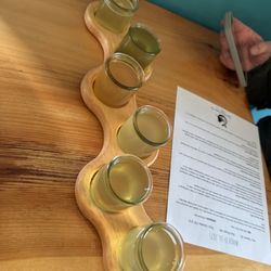 Seahag Cider - Cider flight to taste the rainbow