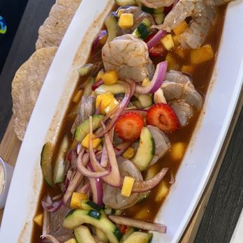 Mariscos Arcos Playas - Mango habanero aguachile. - Seafood Near Me - Tijuana, BCN