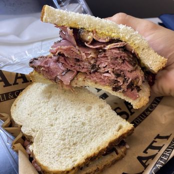 Saati Deli & Catering - 13. NY Style Hot Pastrami Sandwich - Delis Near Me - Latham, New York